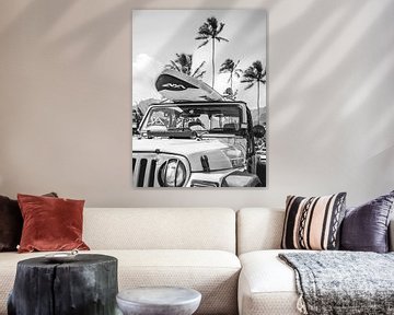 California Beach Cruiser Art Print by Dagmar Pels