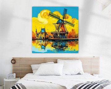 Pop Art: Colourful Netherlands by Surreal Media