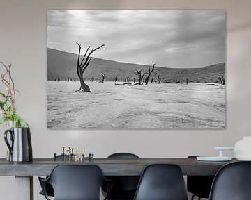 Deadvlei in de Namib-woestijn, Sossusvlei, Namibië van Patrick Groß