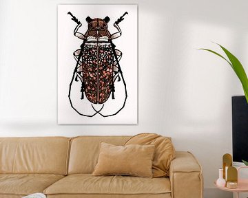 Insect Groen | Illustratie | Cabinet of Curiosities