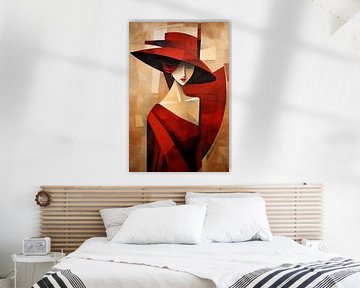 Portret 125.48 van Blikvanger Schilderijen