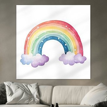 Regenbogen-Babyzimmer