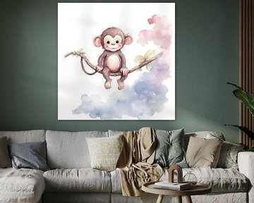 Monkey baby room by Imagine