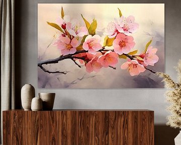 Peach blossom by Bert Nijholt