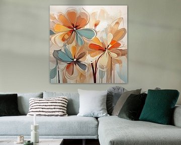 Bloemen abstract van Imagine