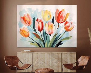 Flowers by Blikvanger Schilderijen