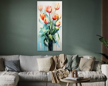 Tulips by Blikvanger Schilderijen