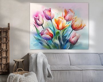 Tulp van Blikvanger Schilderijen