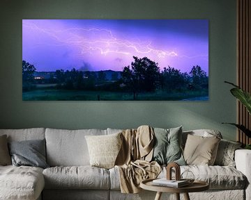 Electrical Storm van Ingrid Kerkhoven Fotografie