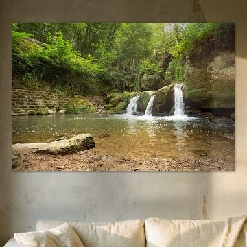 Der Schiessentümpel-Wasserfall