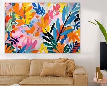 Herfstkleuren, Modern en Abstract van Caroline Guerain