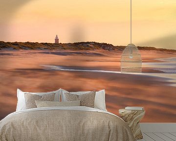 Ein stürmischer Abend am Nordseestrand