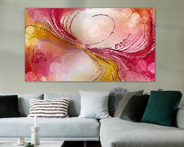 Abstract Art 230828 Rose by Plus Passie