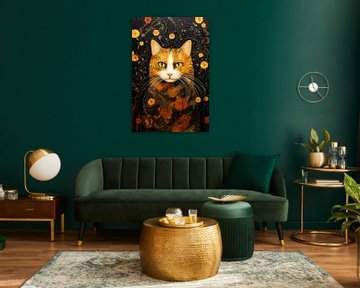 Peinture de chat sur Preet Lambon