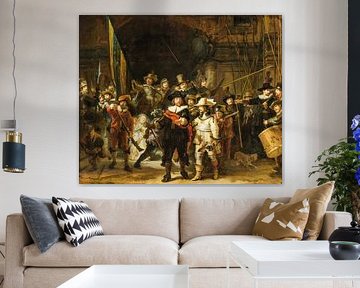 Night Watch (Rembrandt Van Rijn) by Art Market