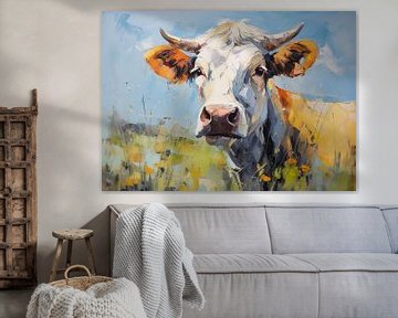 Cow by Wonderful Art