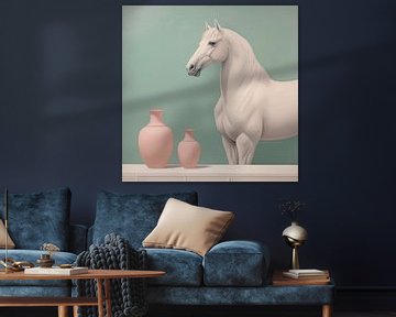 Peinture du cheval sur Art Merveilleux