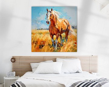 Paarden Schilderij van De Mooiste Kunst