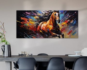 Horse by Wonderful Art