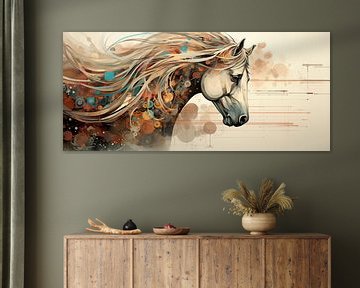 Painting Horse by Wonderful Art