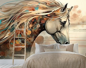 Malerei Pferd von Wunderbare Kunst