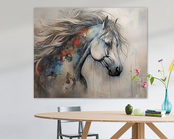 Portrait de cheval sur Art Merveilleux