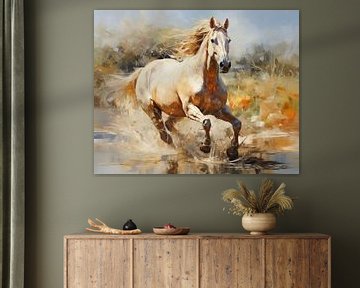 Peinture du cheval sur Art Merveilleux