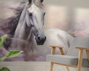 Pferdeportrait von Wunderbare Kunst