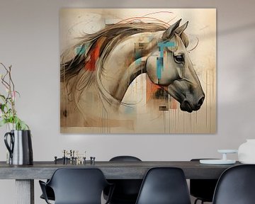 Peinture du cheval sur Art Merveilleux