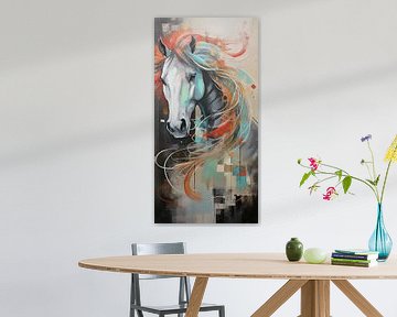 Peinture de chevaux sur De Mooiste Kunst