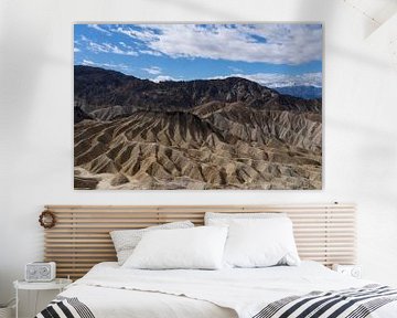 Zabriskie Point, Death Valley NP, USA van Danielle Kool | my KOOL moments