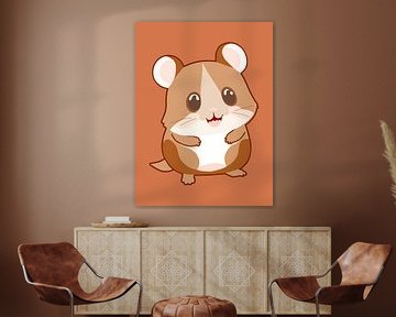 Chibi der Hamster von H.Remerie Fotografie und digitale Kunst