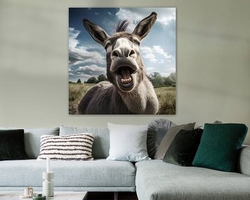 Funny donkey by YArt