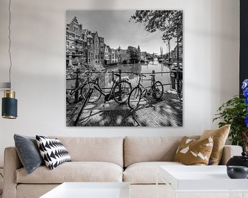 ROTTERDAM Delfshaven | Monochrom von Melanie Viola