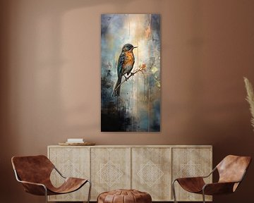 Peinture d'oiseaux sur Art Merveilleux