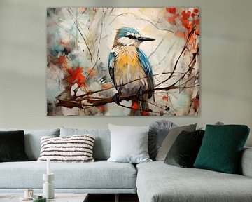 Schilderij Vogels van De Mooiste Kunst