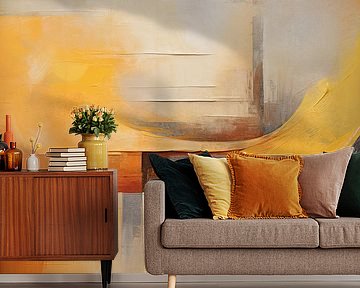 Herbstfarben abstrakt von Bert Nijholt