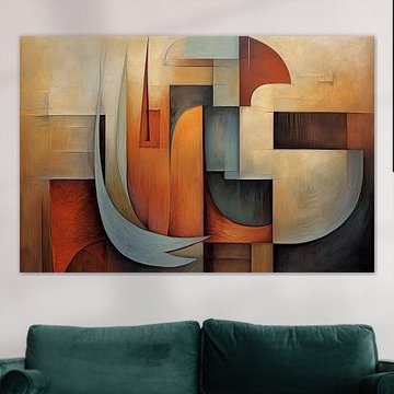 Autumn colours abstract by Bert Nijholt