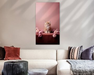 Minimalisme met kittens van Harry Cathunter