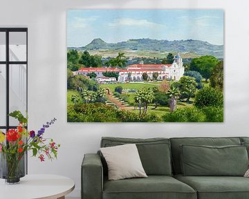 California Mission San Luis Rey by erikaktus gurun