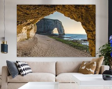 The Elephant Rock of Étretat (Normandy) by Kwis Design