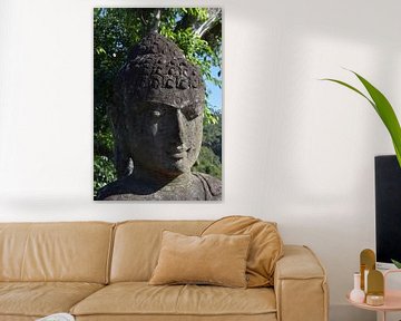 Portret jungle Boeddha van Bianca ter Riet