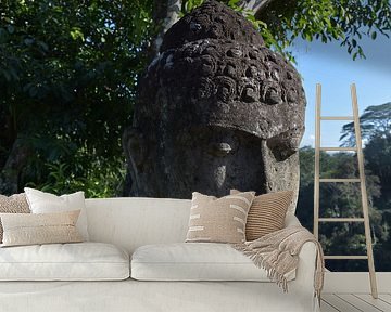 Buddha in Großaufnahme von Bianca ter Riet