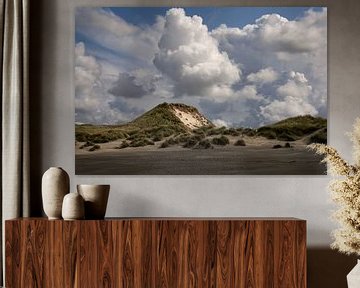 Duinen aan de kust van Terschelling van Bo Scheeringa Photography