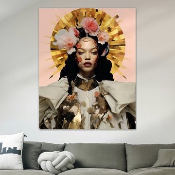 Digitale Kunstcollage "Shine bright like a diamond" von Carla Van Iersel