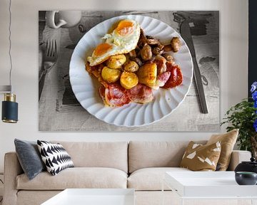 Home made English breakfast by resuimages