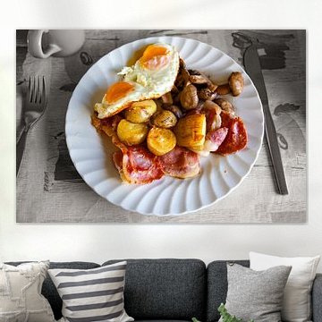 Home made English breakfast by resuimages