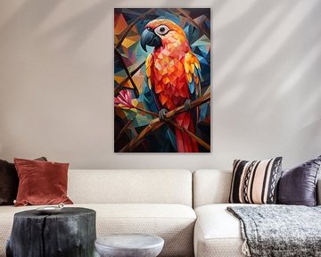 Kunst mit Flügeln: der Papagei als Inspiration von New Future Art Gallery