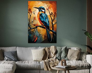 Kingfisher in his Element by New Future Art Gallery