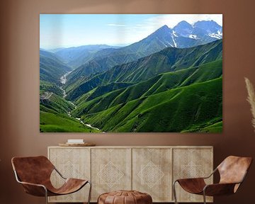 Naryn river, Kyrgyzstan, 2022